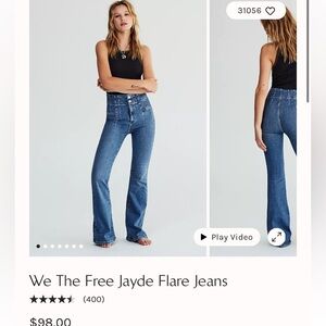 Free people- We The Free Jayde flare jeans